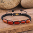 Natural Tourmaline Woven Bracelet